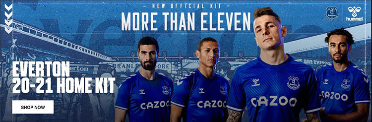 comprar camisetas de futbol Everton